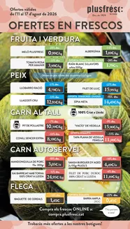 Catálogo Plusfresc en Letur | Ofertes De Productes Frescos | 2026-08-11T00:00:00.000Z - 2026-08-17T00:00:00.000Z