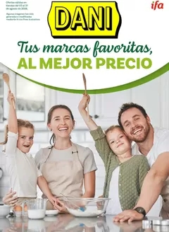 Catálogo Supermercados Dani | Tus Marcas Favoritas, Al Mejor Precio | 2026-08-11T00:00:00.000Z - 2026-08-31T00:00:00.000Z