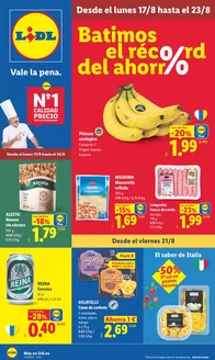 Catálogo Lidl en Costa del Silencio | № 1 PRECIO - Ofertas válidas del 17/08 al 23/08 | 2026-08-17T00:00:00.000Z - 2026-08-23T00:00:00.000Z