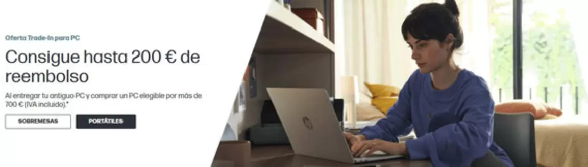 Catálogo HP | Consigue hasta 200 € de reembolso | 2026-08-11T00:00:00.000Z - 2026-08-24T00:00:00.000Z