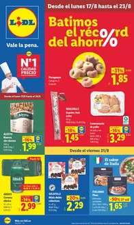 Catálogo Lidl | № 1 PRECIO- Ofertas válidas del 17/08 al 23/08 | 2026-08-17T00:00:00.000Z - 2026-08-23T00:00:00.000Z