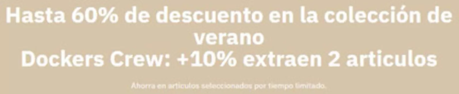 Catálogo Dockers | Promoción | 2026-08-12T00:00:00.000Z - 2026-08-25T00:00:00.000Z