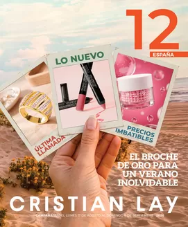 Catálogo Cristian Lay | El Broche De Oro Para Un Verano Inolvidable | 2026-08-17T00:00:00.000Z - 2026-09-06T00:00:00.000Z