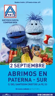 Catálogo ALDI | Abrimos! | 2026-09-02T00:00:00.000Z - 2026-09-06T00:00:00.000Z