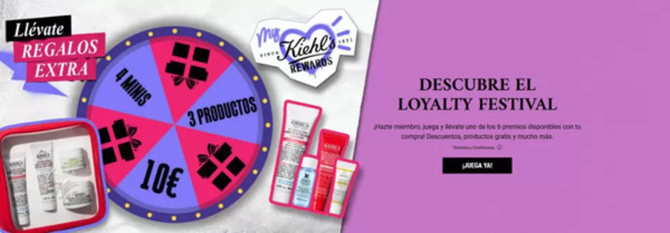 Catálogo Kiehls | Descubre El Loyalty Festival | 2026-08-17T00:00:00.000Z - 2026-08-31T00:00:00.000Z