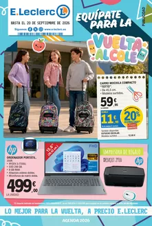 Catálogo E.Leclerc | Vuelta al cole | 2026-08-19T00:00:00.000Z - 2026-09-20T00:00:00.000Z