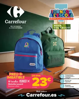 Catálogo Carrefour en Franqueses del Vallés | VUELTA AL COLE BAZAR | 2026-08-18T00:00:00.000Z - 2026-09-18T00:00:00.000Z