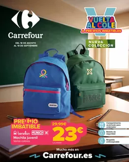 Catálogo Carrefour en Bigastro | VUELTA AL COLE | 2026-08-18T00:00:00.000Z - 2026-09-18T00:00:00.000Z