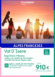 Catálogo Travelplan en Albalat dels Sorells | Alpes Franceses | 2026-08-19T00:00:00.000Z - 2027-01-16T00:00:00.000Z