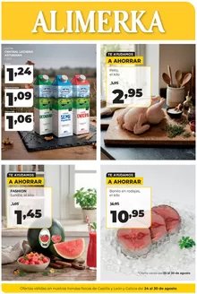 Catálogo Alimerka | Semanal del 24 al 30 de agosto Castilla y León | 2026-08-24T00:00:00.000Z - 2026-08-30T00:00:00.000Z