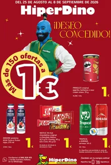 Catálogo HiperDino | Ofertas especial todo 1€ desde el 25 de agosto | 2026-08-25T00:00:00.000Z - 2026-09-08T00:00:00.000Z