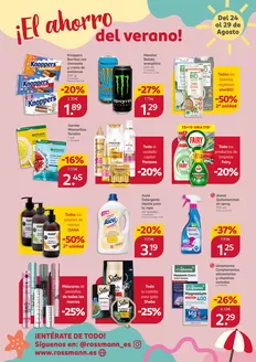 Catálogo Rossmann | ¡El ahorro del verano! | 2026-08-24T00:00:00.000Z - 2026-08-29T00:00:00.000Z