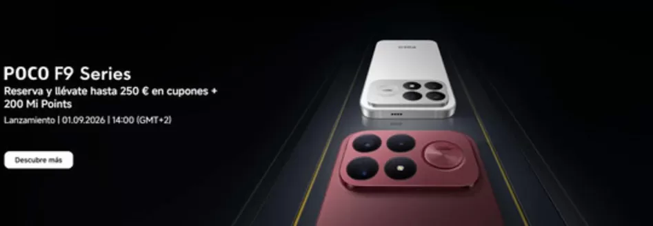 Catálogo Xiaomi | POCO F9 Series | 2026-08-24T00:00:00.000Z - 2026-09-01T00:00:00.000Z
