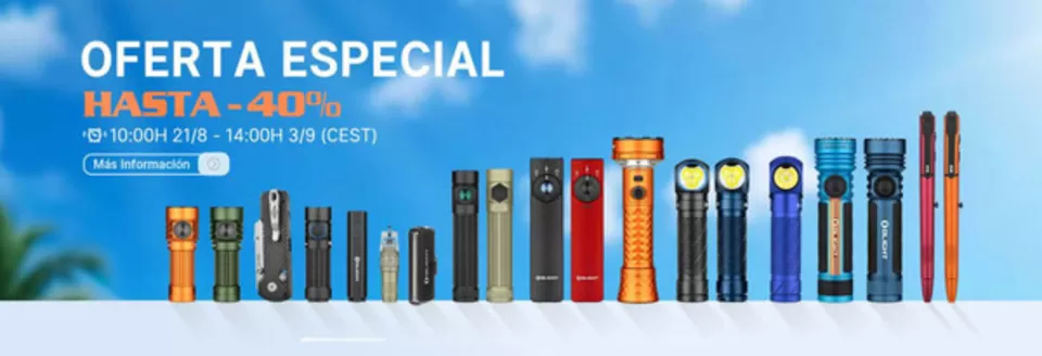 Catálogo Olight | Oferta Especial | 2026-08-24T00:00:00.000Z - 2026-09-03T00:00:00.000Z