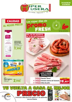 Catálogo Hiper Usera | Los Súper Días De Promo Fresh | 2026-08-26T00:00:00.000Z - 2026-09-12T00:00:00.000Z