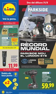 Catálogo Lidl en Fortià | ¡Bazar Lidl!- Ofertas válidas del 31/08 al 06/09 | 2026-08-31T00:00:00.000Z - 2026-09-06T00:00:00.000Z