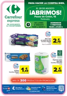 Catálogo Carrefour Express | ¡ABRIMOS! | 2026-08-28T00:00:00.000Z - 2026-09-11T00:00:00.000Z