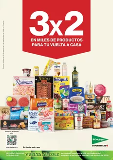 Catálogo El Corte Inglés en Taco | 3x2 En Miles De Productos Para Tu Vuelta A Casa | 2026-08-26T00:00:00.000Z - 2026-09-09T00:00:00.000Z