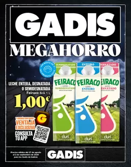 Catálogo Gadis en Xinzo de Limia | Gadis Megahorro | 2026-08-27T00:00:00.000Z - 2026-09-02T00:00:00.000Z