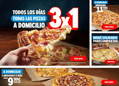 Catálogo Domino's Pizza en Ullastrell | Ofertas | 2026-08-27T00:00:00.000Z - 2026-09-09T00:00:00.000Z