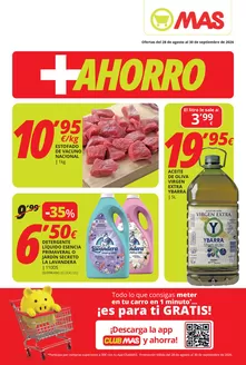 Catálogo Supermercados MAS en Arenas | +Ahorro | 2026-08-28T00:00:00.000Z - 2026-09-30T00:00:00.000Z