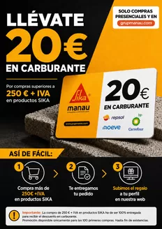 Catálogo Manau | Llévate 20€ En Carburante | 2026-08-28T00:00:00.000Z - 2026-09-28T00:00:00.000Z