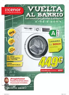 Catálogo Cenor | Vuelta Al Barrio | 2026-08-28T00:00:00.000Z - 2026-09-14T00:00:00.000Z