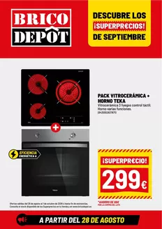 Catálogo Brico Depôt | Descubre Los ¡Superprecios! De Septiembre | 2026-08-31T00:00:00.000Z - 2026-10-01T00:00:00.000Z