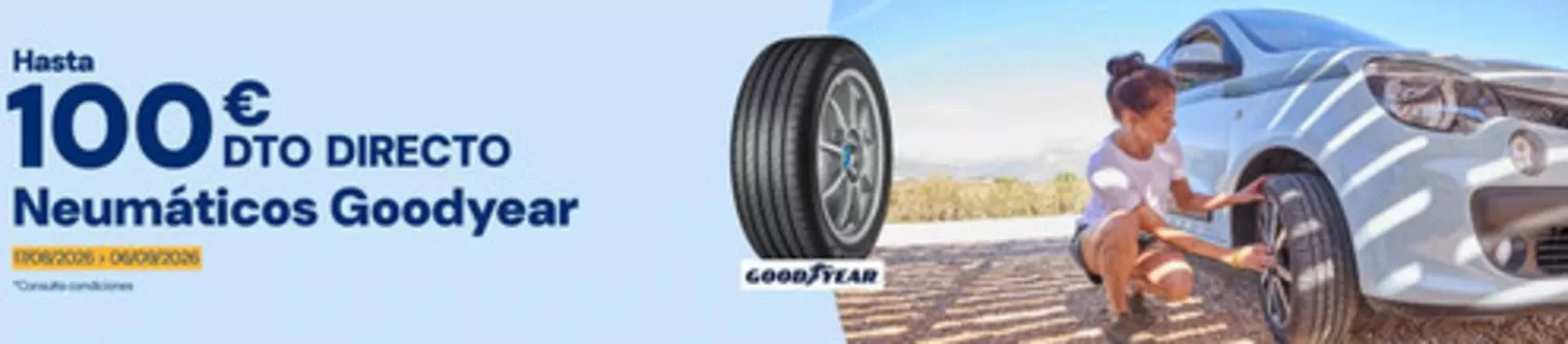 Catálogo Norauto | Hasta 100€ Dto Directo | 2026-08-31T00:00:00.000Z - 2026-09-06T00:00:00.000Z