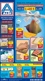 Catálogo ALDI en Teror | Comprando en Aldi ahorras más de 2.400 € al año | 2026-09-02T00:00:00.000Z - 2026-09-06T00:00:00.000Z