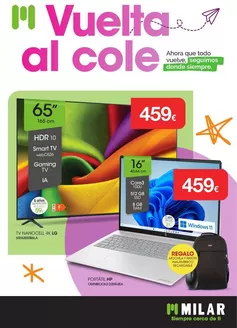 Catálogo Milar | Vuelta Al Cole | 2026-09-01T00:00:00.000Z - 2026-09-28T00:00:00.000Z