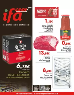 Catálogo Cash Ifa en Almatriche | Precios válidos del 2 al 15 de septiembre de 2026 | 2026-08-02T00:00:00.000Z - 2026-09-15T00:00:00.000Z