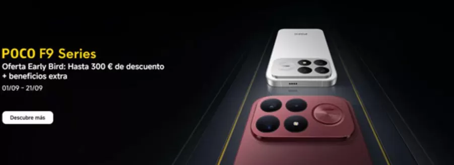 Catálogo Xiaomi | Promociones | 2026-09-02T00:00:00.000Z - 2026-09-21T00:00:00.000Z
