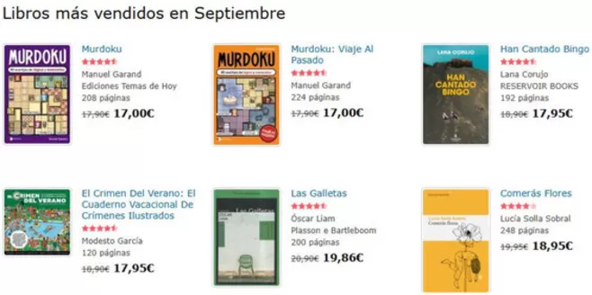 Catálogo Agapea | Libros más vendidos en Septiembre | 2026-09-02T00:00:00.000Z - 2026-09-30T00:00:00.000Z