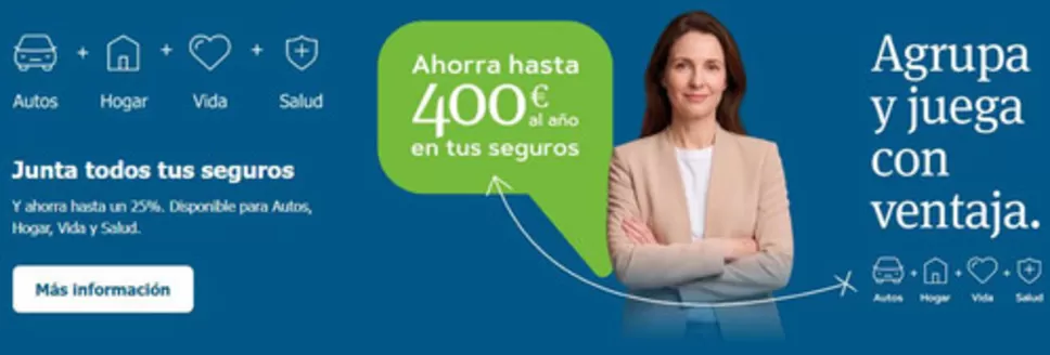 Catálogo Pelayo Seguros en Iruña de Oca | Ahorra hasta 400 € al ala año en tus seguros | 2026-09-04T00:00:00.000Z - 2026-09-30T00:00:00.000Z