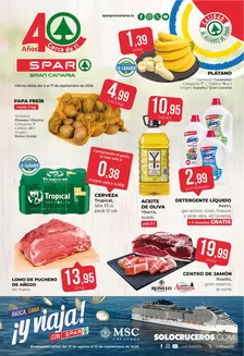 Catálogo SPAR Gran Canaria en Montaña los Vélez | Oferta válida del 4 al 17 de septiembre de 2026 | 2026-09-04T00:00:00.000Z - 2026-09-17T00:00:00.000Z