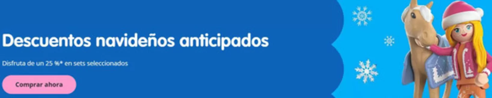 Catálogo Playmobil | Disfruta de un 25%en sets seleccionados | 2026-09-04T00:00:00.000Z - 2026-09-14T00:00:00.000Z