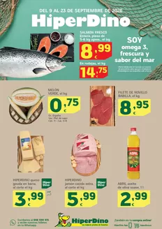 Catálogo HiperDino en El Raval de Crist | Ofertas desde el 9 de septiembre | 2026-09-09T00:00:00.000Z - 2026-09-23T00:00:00.000Z