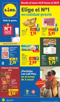 Catálogo Lidl en Adeje | № 1 PRECIO - Ofertas válidas del 14/09 al 20/09 | 2026-09-14T00:00:00.000Z - 2026-09-20T00:00:00.000Z