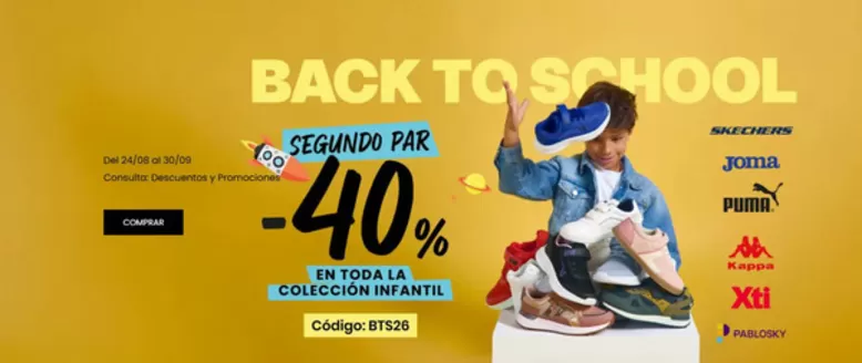 Catálogo Fosco en Barberà del Vallés | Segundo Par -40% En Toda La Colección Infantil | 2026-09-08T00:00:00.000Z - 2026-09-30T00:00:00.000Z