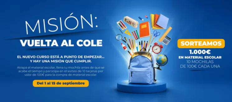 Catálogo El Paseo | Vuelta Al Cole | 2026-09-09T00:00:00.000Z - 2026-09-15T00:00:00.000Z