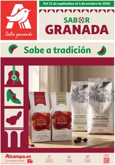 Catálogo Alcampo | SABOR GRANADA | 2026-09-11T00:00:00.000Z - 2026-10-04T00:00:00.000Z