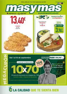 Catálogo Masymas | Oferta válida del 10 al 16 de septiembre de 2026 | 2026-09-10T00:00:00.000Z - 2026-09-16T00:00:00.000Z