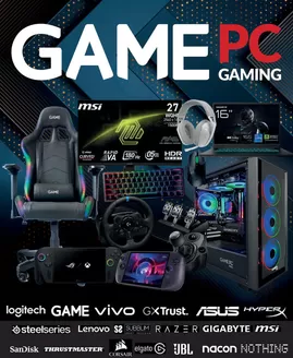 Catálogo Game | Catalogo 107 PC Gaming | 2026-09-09T00:00:00.000Z - 2026-09-30T00:00:00.000Z