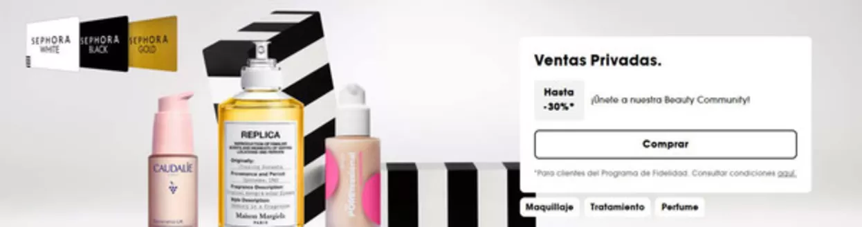 Catálogo Sephora | Ventas Privadas | 2026-09-09T00:00:00.000Z - 2026-09-12T00:00:00.000Z