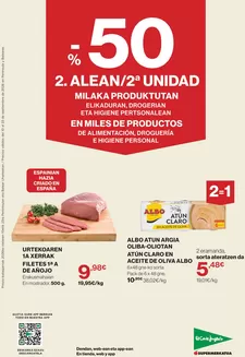 Catálogo El Corte Inglés | -50% 2. Alean Milaka Produktutan | 2026-09-10T00:00:00.000Z - 2026-09-23T00:00:00.000Z
