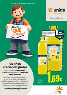 Catálogo Unide Supermercados en Lizoáin | ¡Mira qué precios! UNIDE Supermercados | 2026-09-17T00:00:00.000Z - 2026-09-30T00:00:00.000Z