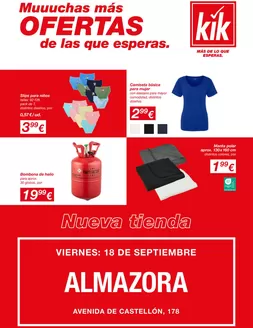 Catálogo KIK en Astillero | KiK catálogo hasta 17.09.2026 | 2026-09-15T00:00:00.000Z - 2026-09-17T00:00:00.000Z