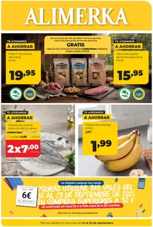 Catálogo Alimerka | Semanal 14 al 20 de septiembre Asturias | 2026-09-14T00:00:00.000Z - 2026-09-20T00:00:00.000Z