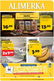 Catálogo Alimerka | Semanal 14 al 20 de septiembre Castilla y León | 2026-09-14T00:00:00.000Z - 2026-09-20T00:00:00.000Z